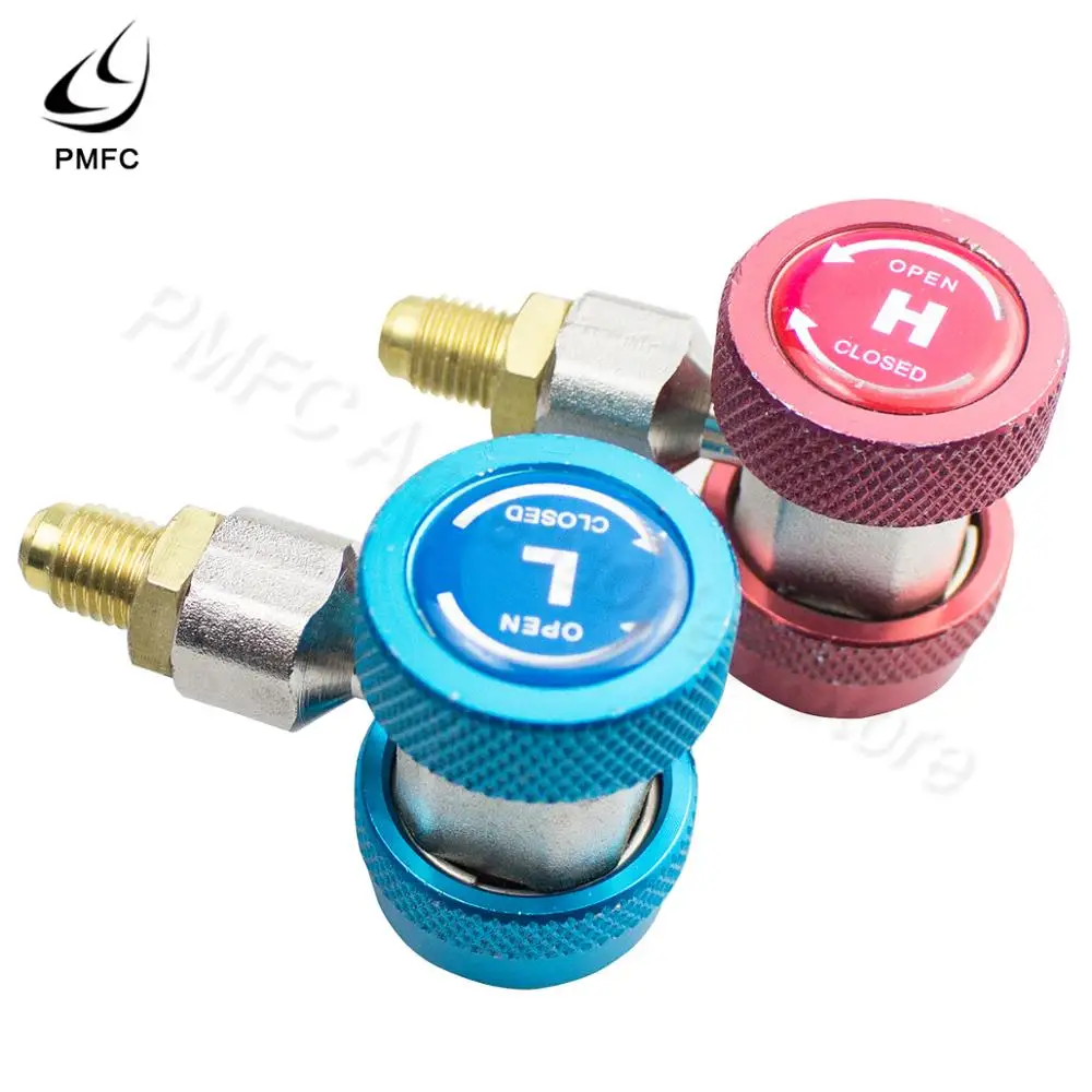 QC-L AUTO CAR AC AIR CON QUICK COUPLER CONNECT LOW PRESSURE TO MANIFOLD GAUGE
