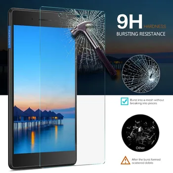 

9H Tempered glass film For Lenovo Tab 7 Essential TB-7304F TB 7304F 7304 7304I 7304X Tab4 Screen Protector with Clean Tool