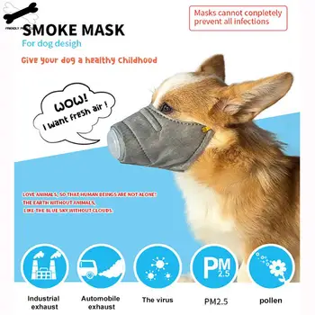 

New Pet Anti-haze Mask Dog Mask Protective Dog Mask Pet Armor Mask Pet Travel Essential