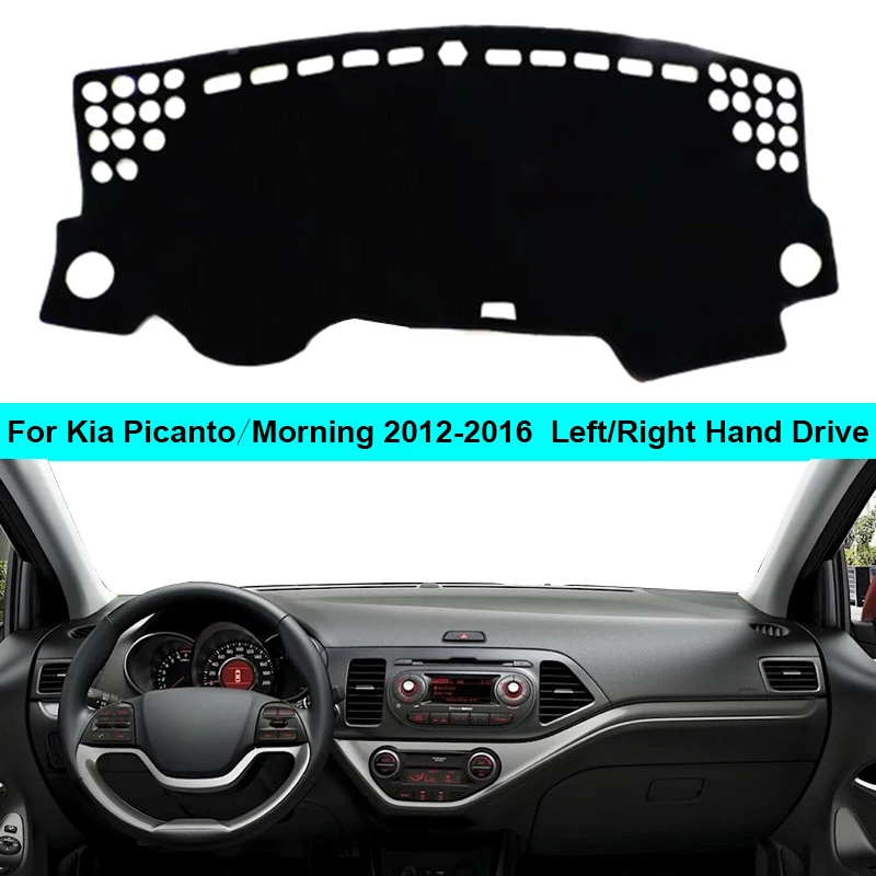 1pcs Non-slip Dash Cover Dash Mat Dashboard Carpet for Kia Sorento 2010-2014 eBa