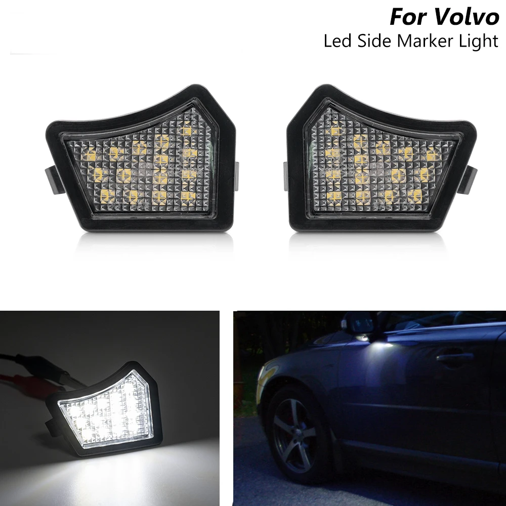 Светодиодсветильник подсветка для зеркала 2XLED Volvo XC90 S40 S60 V50 V60 C30 Jaguar XK XF |