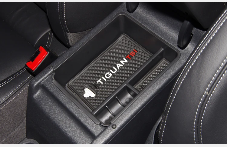 Подлокотник для хранения Коробка VW Tiguan MK1 2009 2010 2011 2012 2013 2014 2015 2016 2017 центральной