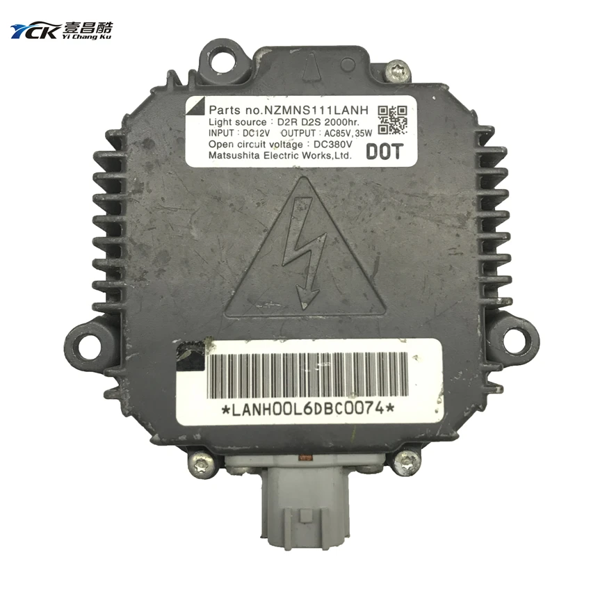 1х YCK NZMS111LANH HID ксеноновая фара D2S D2R балластный модуль используется аксессуары для автомобиля DC12V AC85V 35W - Цвет: 1X without cable