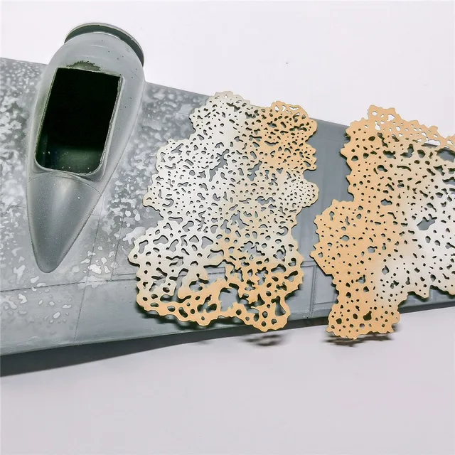 For LIANG-0006/ 0007 Salt Weathering Effect Airbrush Stencil Tools for 1/35 1/48 1/72 Aircraft Model Tool 4
