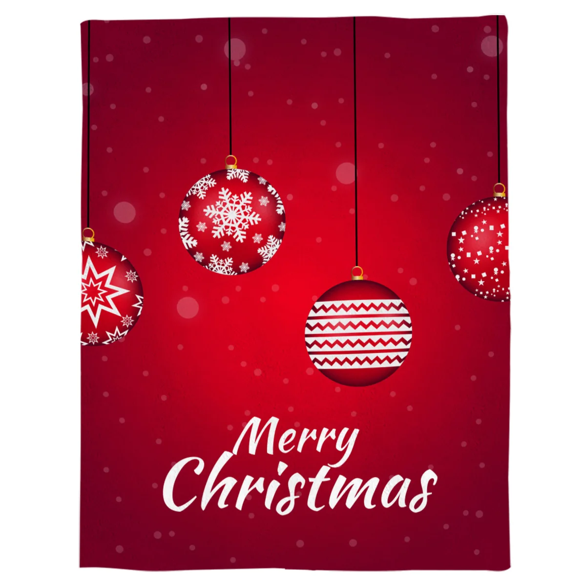 Merry Christmas Lob Blankets Bedspread Flannel Fleece Travel Cover Personalized Fleece Comfort Camping Picnic Dorm Blanket