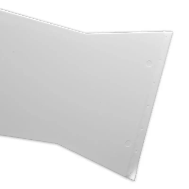

White Squeegee Paddle Handle Scraper Plastic Replace Accessory Tools 15*5.95'' Professional