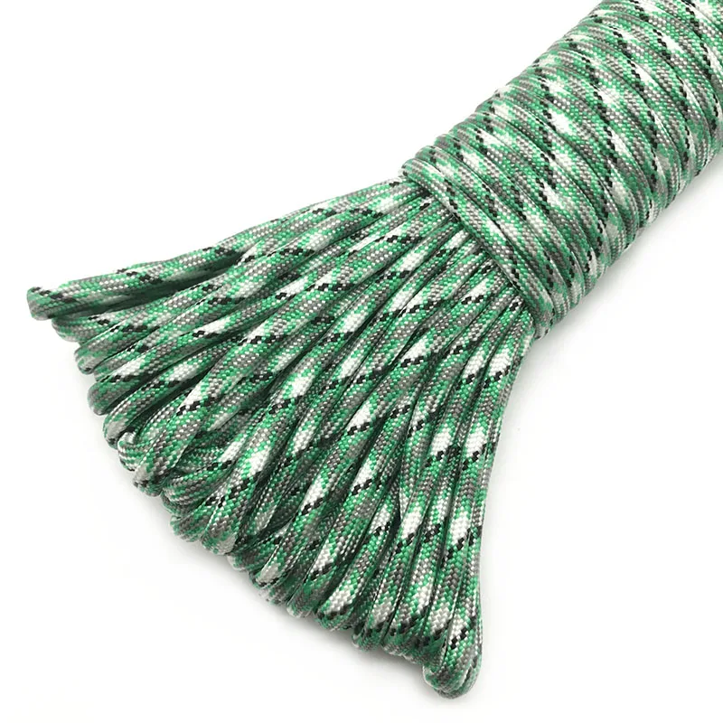 Vibrant Multicolor 550 Paracord Type III - 100FT/50FT Survival Cord Kit Wholesale