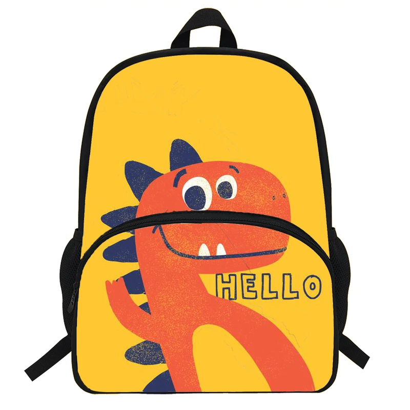 

16INCH Children School Bags for Girls Boys Cartoon Dinosaur School Backpack Kids Satchel Schoolbag Teenager Book Bag Mochilas