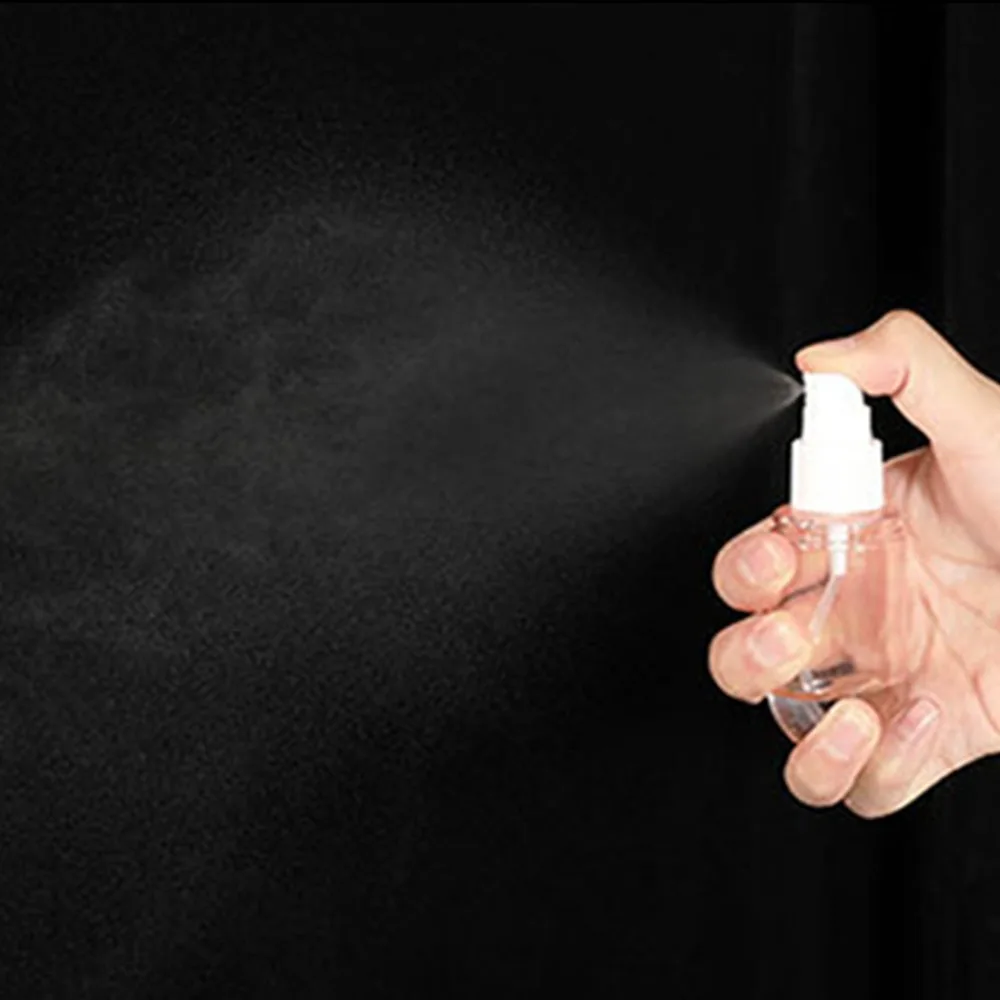 1PC Fine Mist Spray Bottle Pump Bottle Container Portable Refillable Plastic Perfume Atomizer Empty Travel Lotion 5