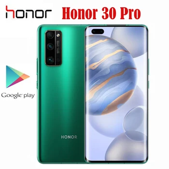 

Google Play Original Official Honor 30 Pro Kirin 990 5G SmartPhone 6.57inch OLED Octa Core Android 10 OS 4000mah 8G ROM 128G RAM