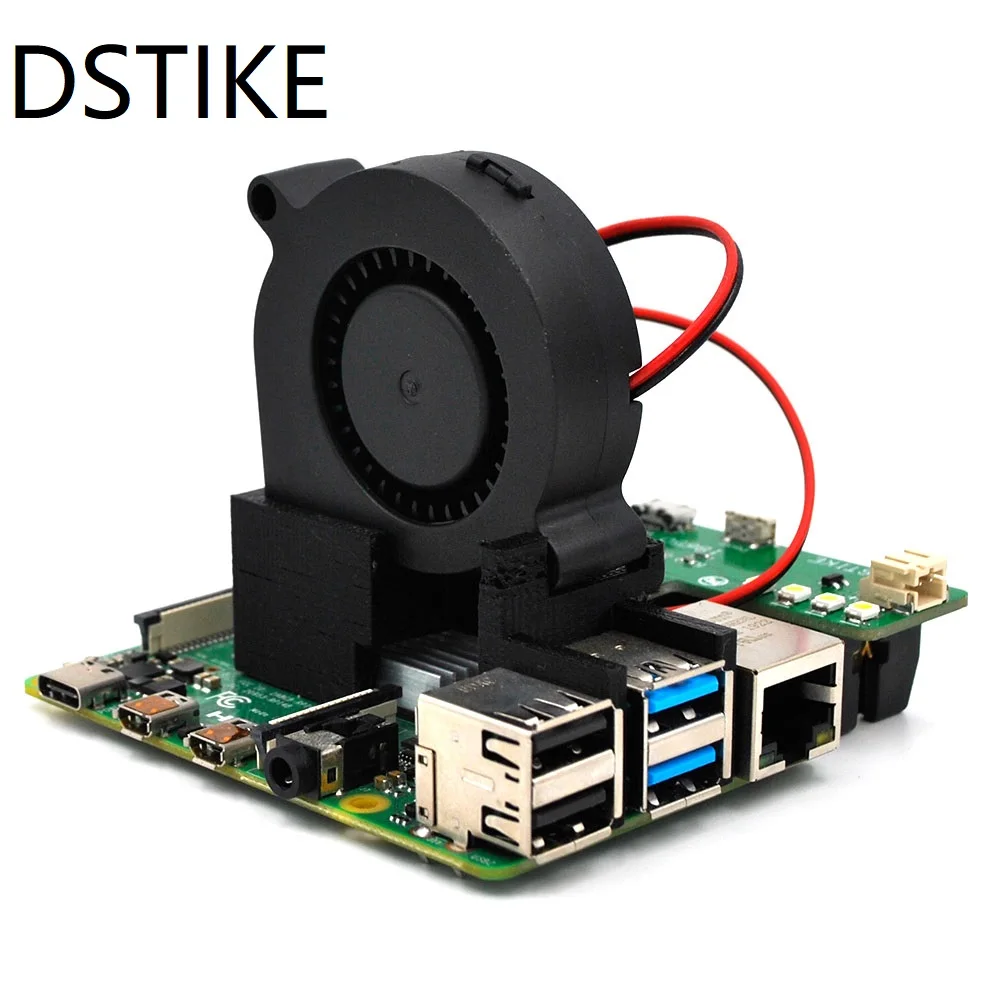 

DSTIKE 18650 Pi Partner Kit for Raspberry Pi4 3A Output UPS Cooler Turbo Fan