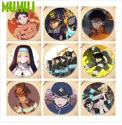 Anime Chainsaw Man Badge Makima Brooch Pin Cosplay Badges For Cloth Backpack Cosplay Anime Accessories