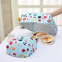 Креативная изоляция для кухни из алюминиевой фольги для еды, чехол для зонта, для дома, в сложенном виде, анти-муха, Москитная крышка, зимняя еда, сохраняющая тепло, инструменты