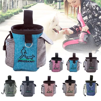 

Mini Outdoor Portable Training Dog Snack Bag Pet Supplies Strong Wear Resistance Large Capacity Puppy Snack Waist Bag