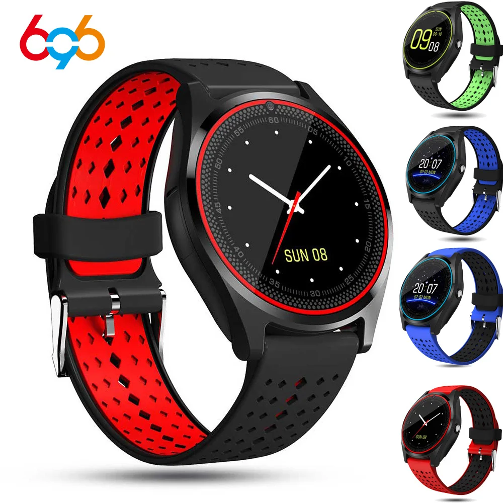 

696 Bluetooth V9 Smart Watch Relogio Android SmartWatch Phone Call GSM Sim Remote Camera Information Display Sports Pedometer A1