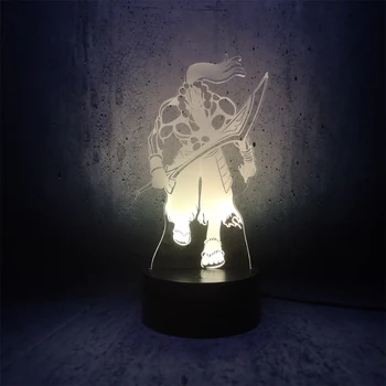 

LED Lamp World of Warcraft game role Blademaster big guy JUGG desk decor cool man player gifts