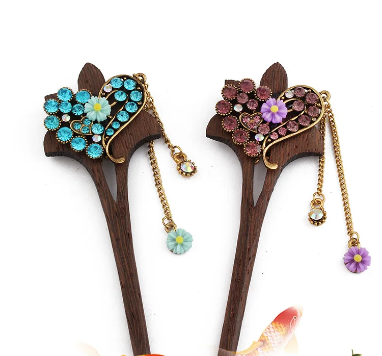 New Style Classical Hairpin Bride Up-do Head Accessories Retro Hairpin Women's Hairpin Tassels Door Frame Hairpin