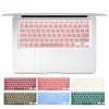 Laptop keyboard cover for macbook air 13 pro 15 inch A1466 A1502 A1278 A1398 US Silicon Keyboard Cover Color protective film