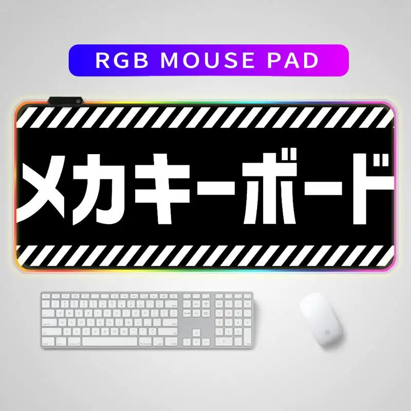 

Gamer Brazil Mechanical Keyboard Computer RGB Mouse Pad Xxl Gamer Accessories Black Mouse Pad Gamer Table Mat Rubber Carpet