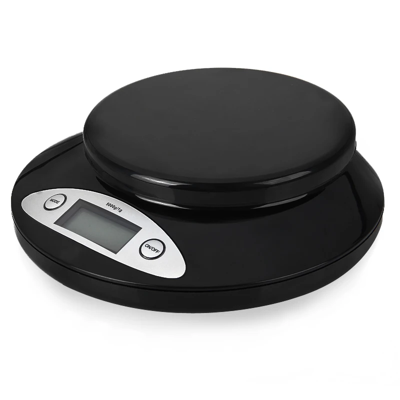  5KG Digital Scale LCD Electronic Food Scales Precise Measuring Tools Home Kitchen Weighing Scale Wi - 4000367880092