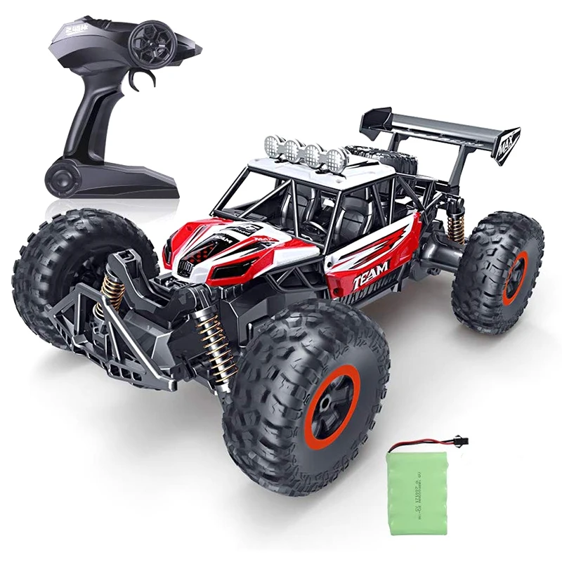 

2.4Ghz RC Car 1/16 Scale Remote Control Racing Car Off Road RC Trucks with Rechargeable Batteries Electric Toy Car Model