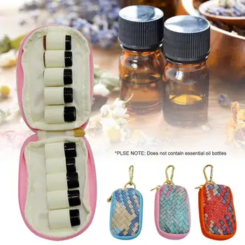 

Essential Oil Carrying Bag Portable 10pcs Oil Bottles Organizer For Essential Oils Roller Bottles And Small Accessories