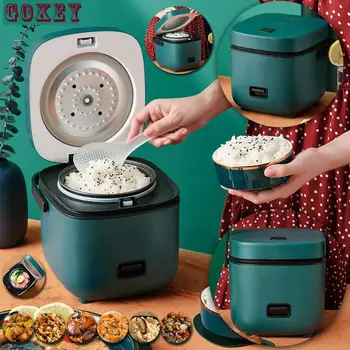 

220V Electric Rice Cooker Portable Cooking Pot Food Warmer Reis Kocher Heating Meal Steamer Insulation Lunch Box 1671756