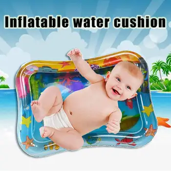 

Baby Kids water play mat Inflatable Infant Tummy Time Playmat Toddler for Baby Fun Activity Play Center