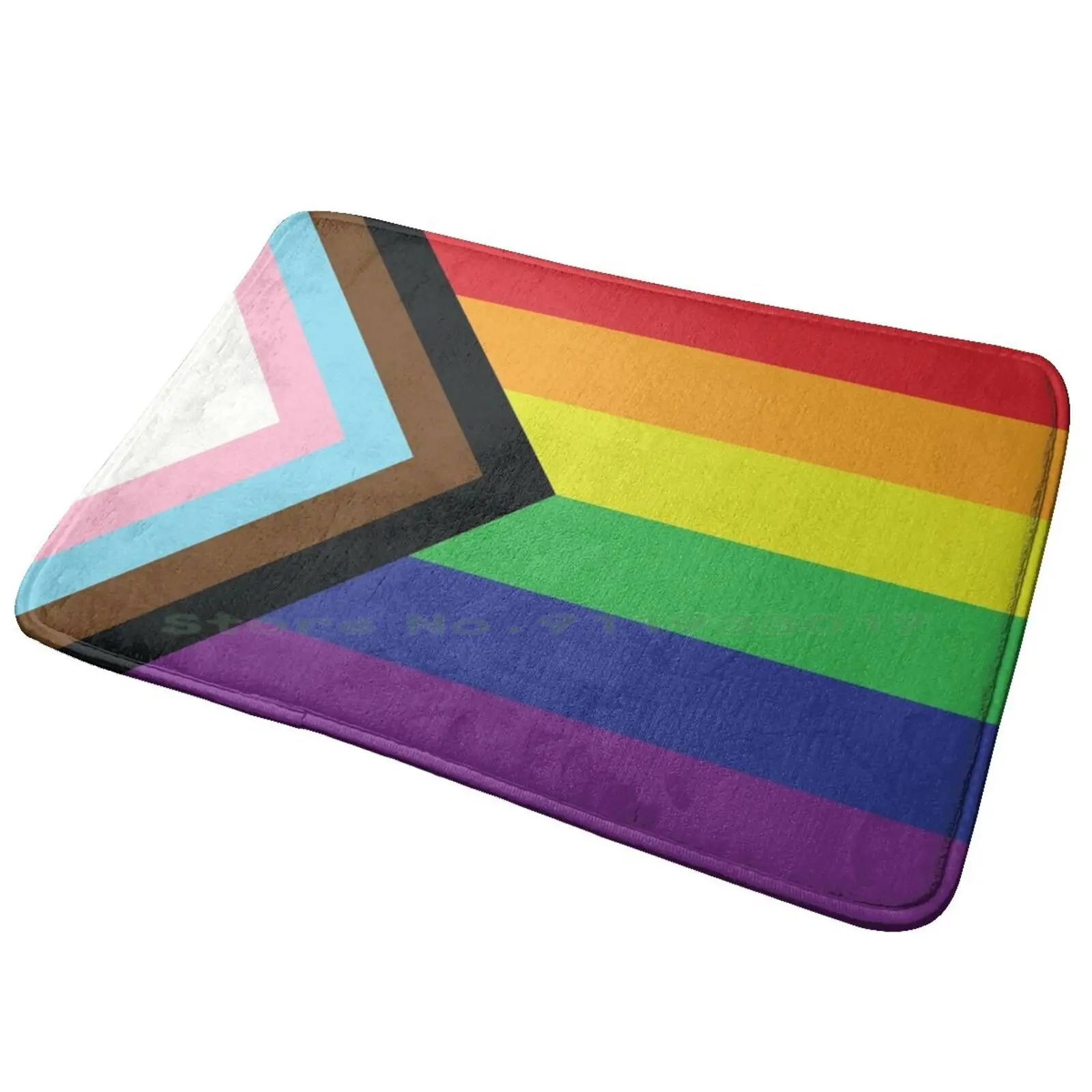 

Progress Flag Lgbt Rainbow Pride Lgbtqia Entrance Door Mat Bath Mat Rug Pride Rainbow Flag Gay Lesbian Lgbtqia Equality