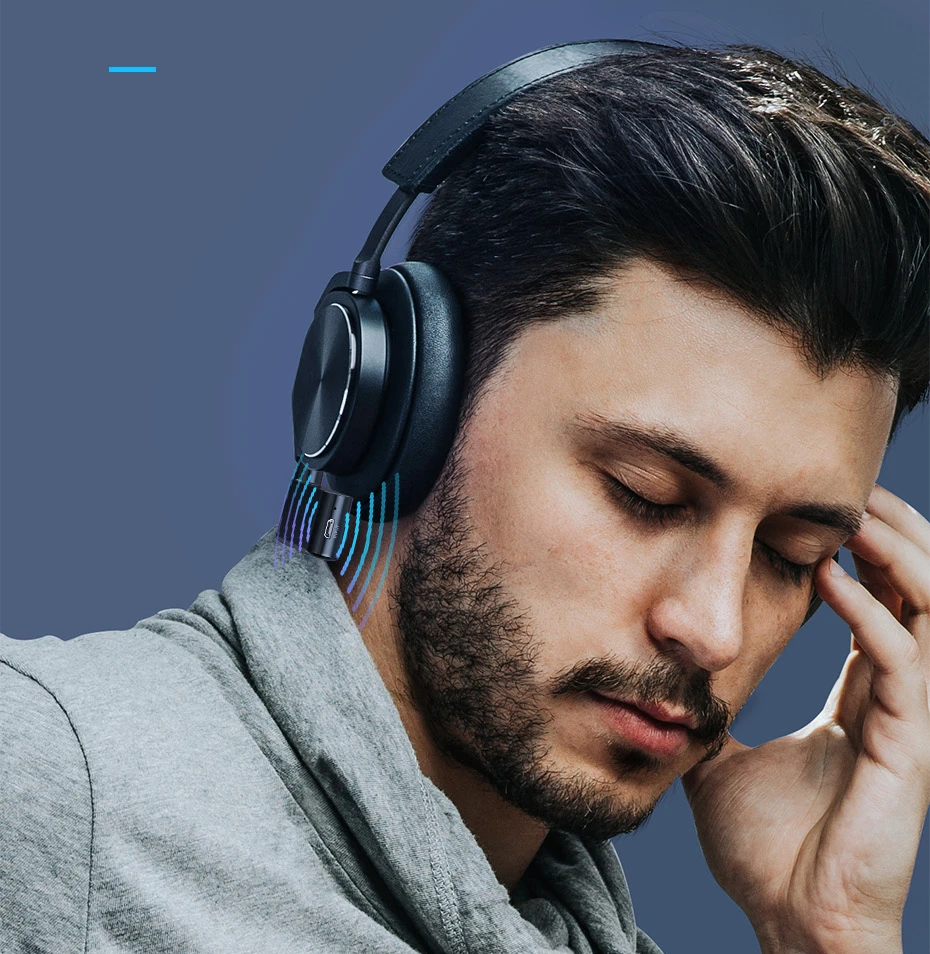 Baseus, автомобильный комплект, динамик, наушники, Aux, Bluetooth 5,0, адаптер, беспроводной, 3,5 мм, аудио приемник для авто, Bluetooth, наушники громкой связи