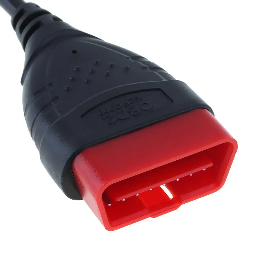 KW830 OBDII 12 в Многоязычный автомобильный диагностический инструмент сканер с сумкой поддержка Батареи обнаружения для 12 В бензинового автомобиля