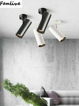 

10pcs 15W 20W 30W Led Surface Mounted Ceiling Downlight Adjustable 360 degrees Spot light for indoor Foyer Kitchen Track
