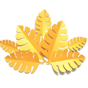 

DIY Artificial Flowers Leaf Fleurs Artificielles Backdrop Giant Paper Leaves Wedding Party Decor Baby Shower Nursery Decor Craft