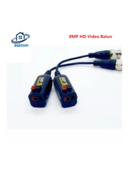 Balun vidéo CCTV HD 8MP, Transmission Passive 4K BNC, transmetteur à paire torsadée pour caméra AHD CVI TVI CVBS 