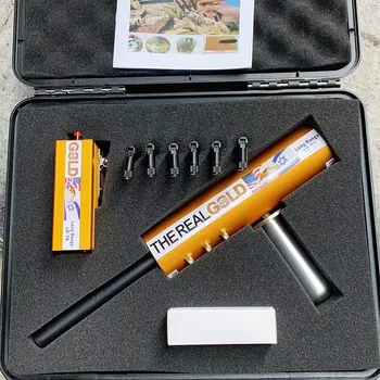 

The real gold Underground AKS 3D Metal Detector with 6 pieces Signal booster Long Range Diamond Gold Silver Copper Detector
