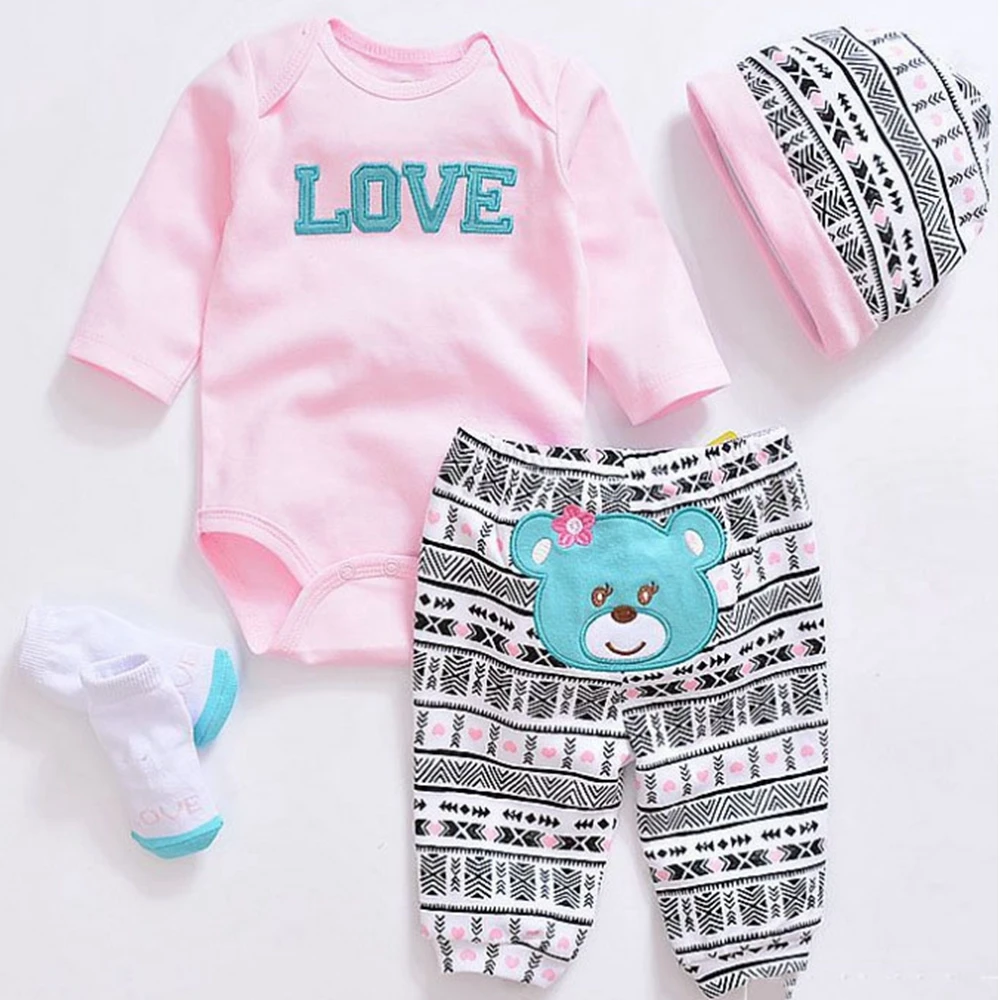 Ручной работы 1 набор силиконовые NPK Reborn Baby Doll аксессуары модная одежда подходит для 22 дюймов 50-55 см Reborn Doll детский подарок