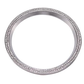 

Crystal Car Rear Water Cup Decorative Frame Fit for MINI F55 F56 COOPER Accessories Parts Bling Covers Decals Interior Inside De