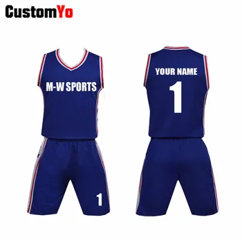 

Custom Name Team logo Basketball Uniform Printing Number Basketball Jerseys