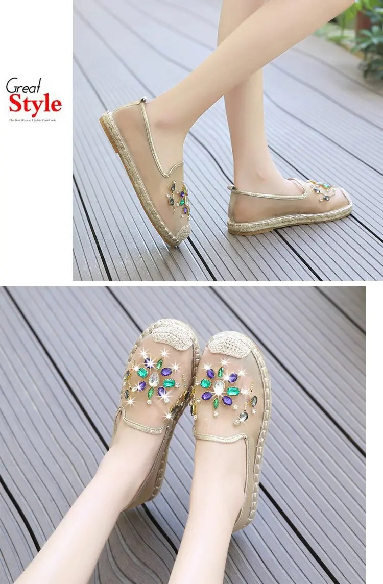 Espadrilles Merk; Дизайнерская обувь; Vrouwen Schoenen Visser Schoenen Ademend; повседневная обувь без шнуровки; удобные лоферы на плоской подошве; QW-59