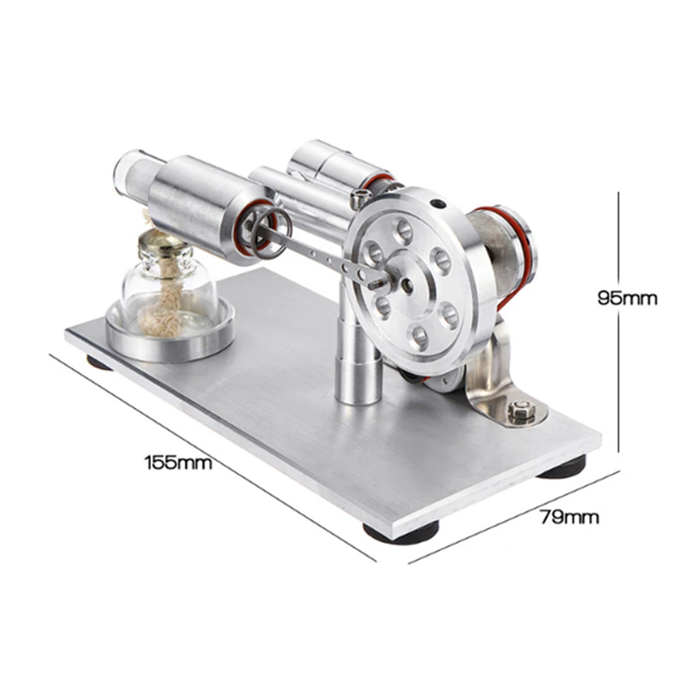 Горячий воздух Стерлинговый двигатель Стерлинг генератор паровой двигатель физический инструмент научное производство экспериментальное оборудование