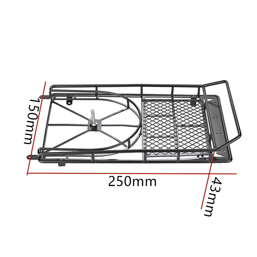 RC 1:10 Roof Luggage Rack LED Light Bar for D90  SCX10 Axial
