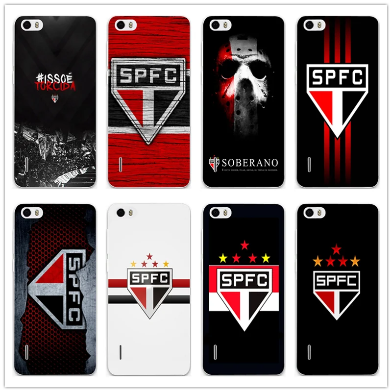 Мягкие силиконовые чехлы для мобильных телефонов с логотипом Sao Paulo Fc Spfc huawei P20 P10 P9