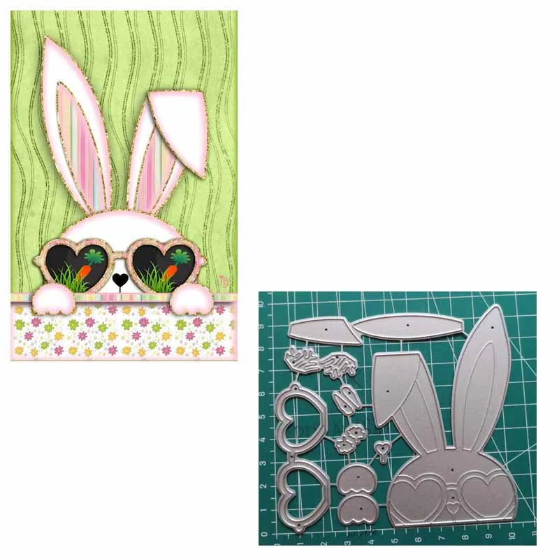 Bunny 2020 nouveau matrices de découpe pour Scrapbooking cartes artisanales matrices de découpe pour cartes interactives