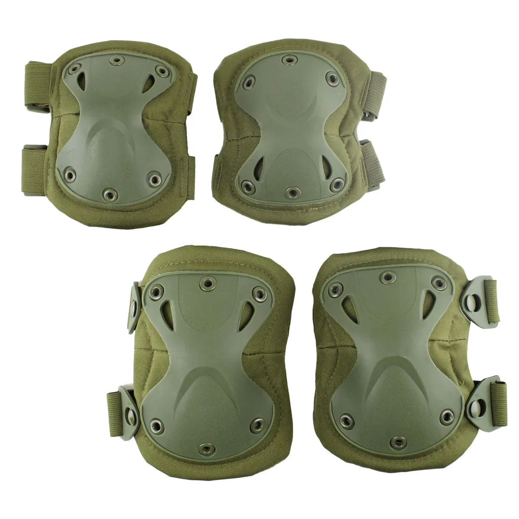Adjustable Knee Pads & Elbow Pads Air Cushion Outdoor Roller Skating Protective Kit