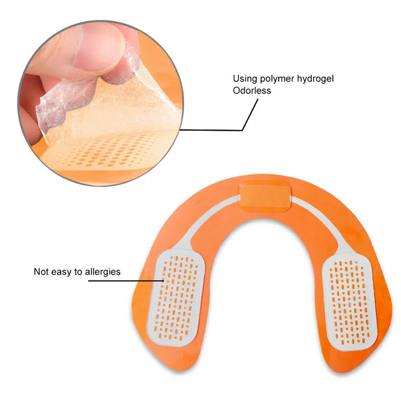 3pcs/Pack Replacement Gel Pad For EMS Hips Trainer Muscle Toner Stimulator Buttock Toner Trainer Hydrogel gel sheets