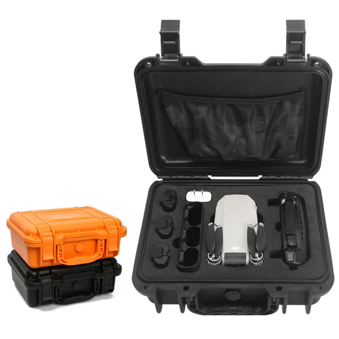  Waterproof Safety Box Explosion-proof Portable Carrying Case for DJI Mavic Mini Drone - Orange