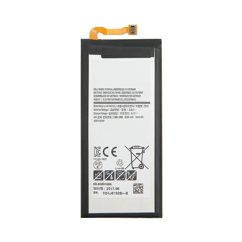 Аккумулятор для телефона EB-BG891ABA для samsung Galaxy S7 Active EB-BG891ABA 4000mAh