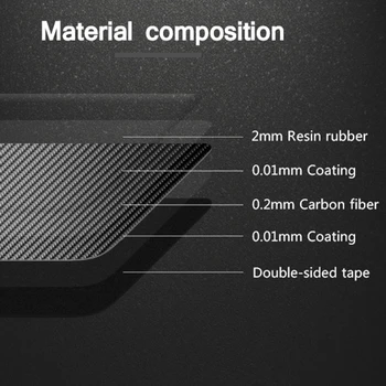 

Parts Storage Box Trim Cover Accessories Exterior Trim Carbon Fiber High quality