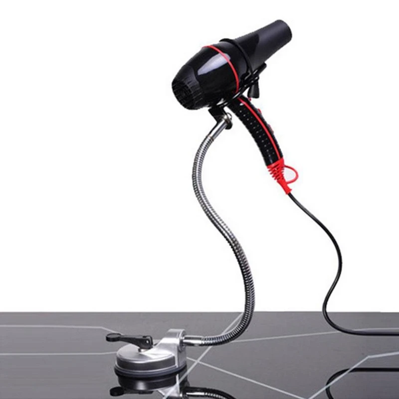 Держатель для фена Hands Free, вращающийся на 360 градусов, держатель для фена, подставка на присоске, кронштейн для ухода за домашними животными