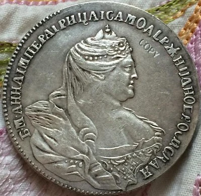 wholesale 1737 russian coins 50 Kopeks copy 100% coper manufacturing old | Дом и сад